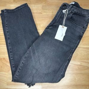 NWT Good American x Calik Denim Always Fits Good Legs Skinny Jeans Black…